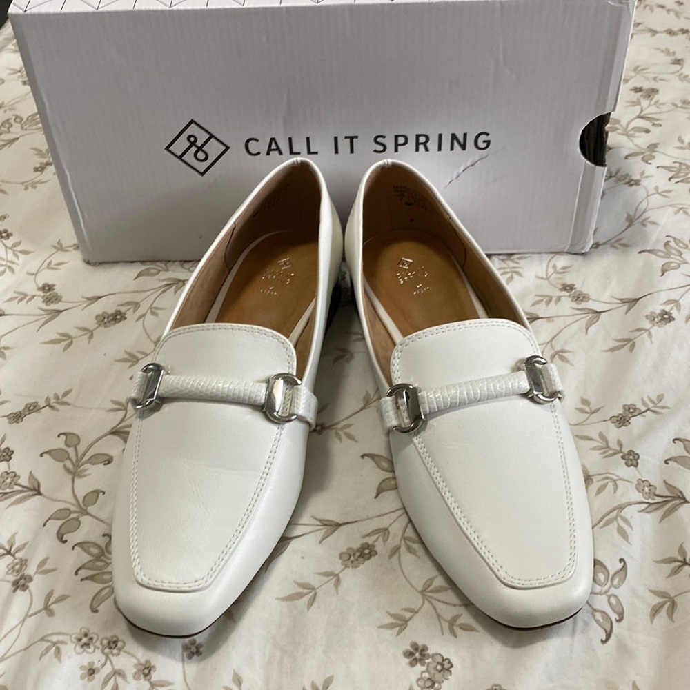 White Loafers
